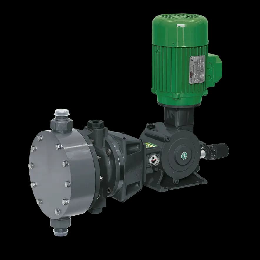 Мембранные дозирующие насосы серии SR, тип B и BR